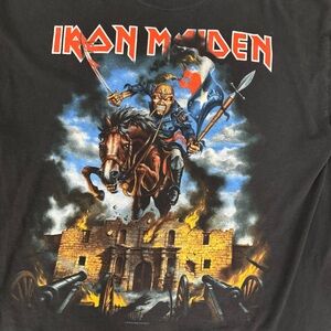 Iron Maiden Maiden‎ England Texas 2012 Tour Shirt Sz XL